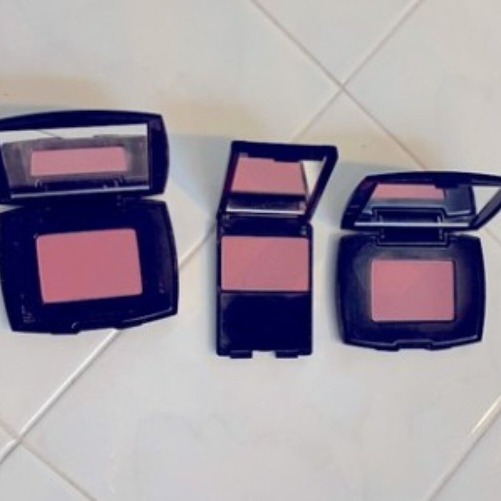 Lancome 3 piece light pink mini blush bundle